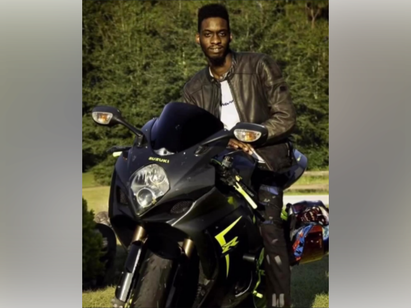 Jaru Mulkey, 23, was killed while riding his motorcycle in Ocala on Sunday, February 23.