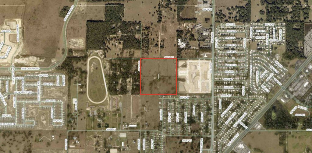 The site is situated at 6280 SW 59th Street in Ocala