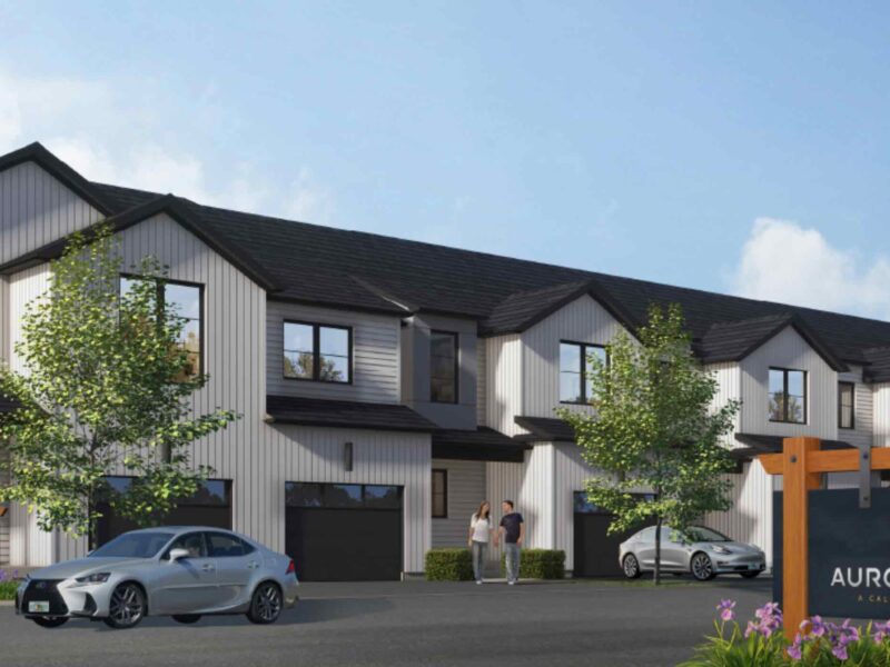 A rendering of Aurora Oaks, a new residential development that was just sold for $7.2 million.