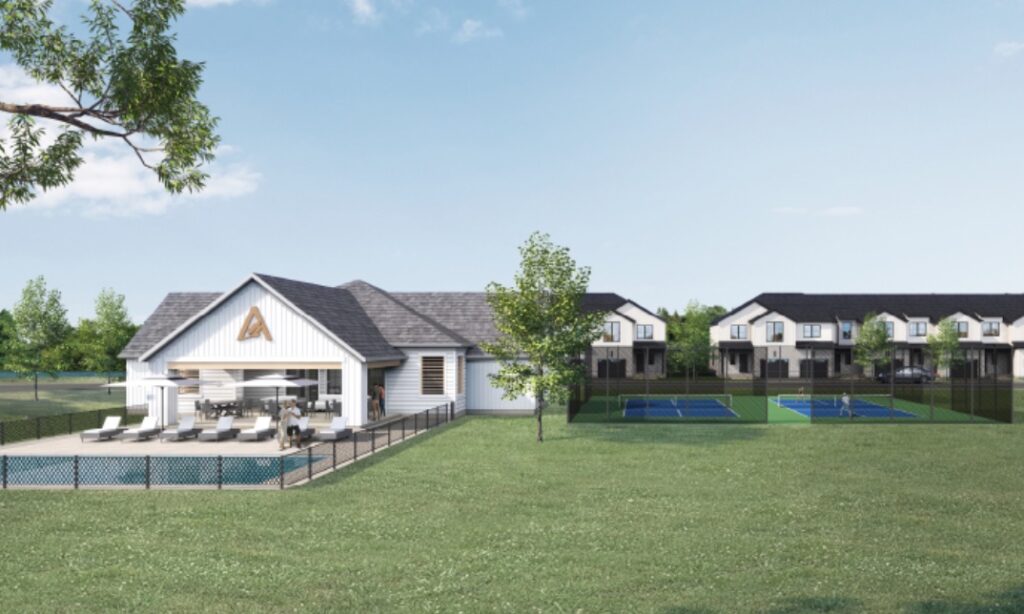 Aurora Oaks will feature several amenities, including a pool and a dog park.
