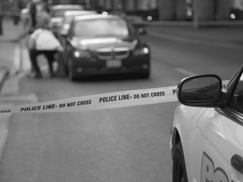 Fatal traffic scene