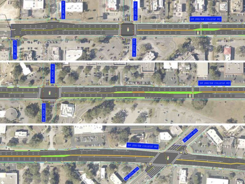 This shows the potential sites for the new amenities being added to the city.