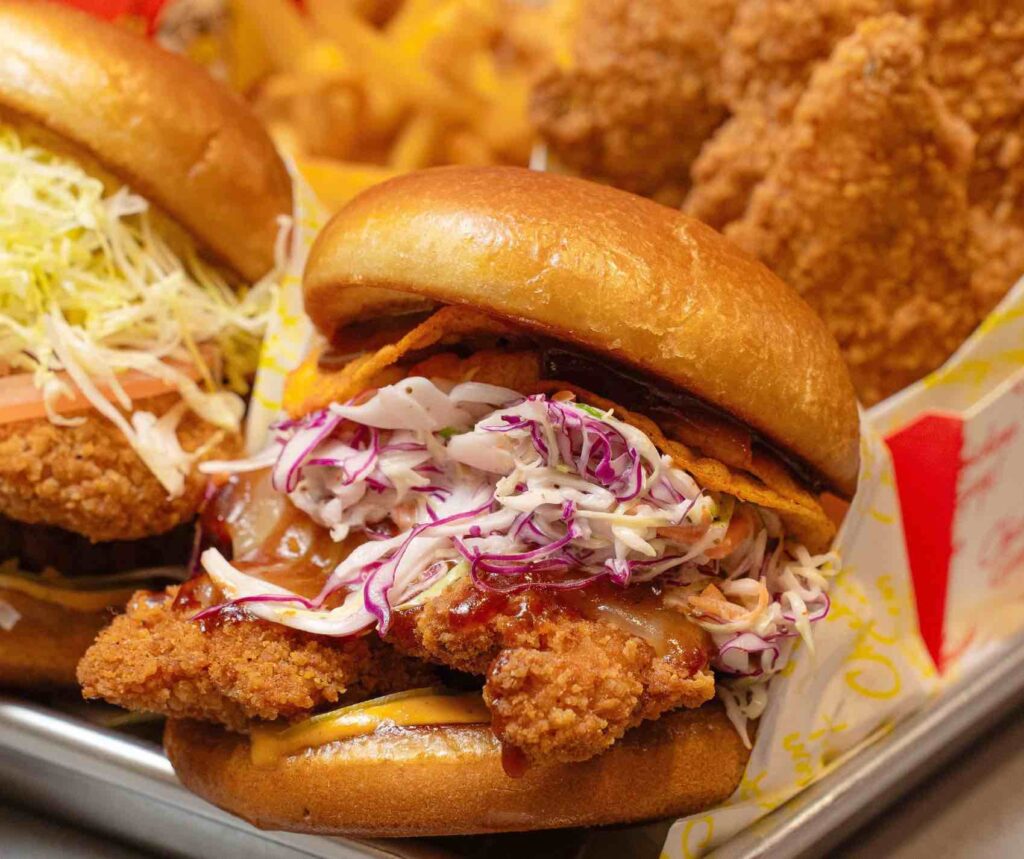 This Bourbon Brown Sugar BBQ at Chicken Guy