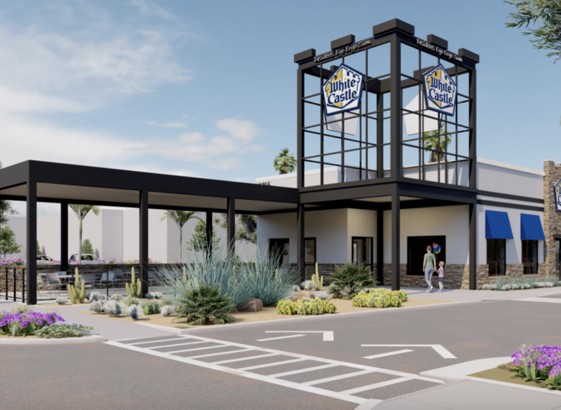 This is a rendering of the White Castle to be built in Clermont, around an hour south of Marion County.
