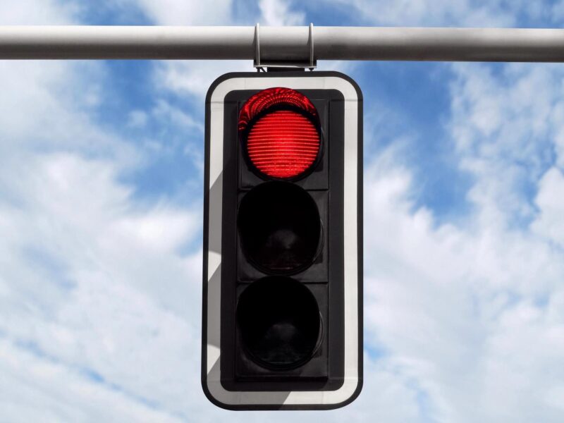 A Marion County resident has sued the sheriff's office, alleging one of its employees carelessly ran into the back of his vehicle while he was stopped at a red traffic light.