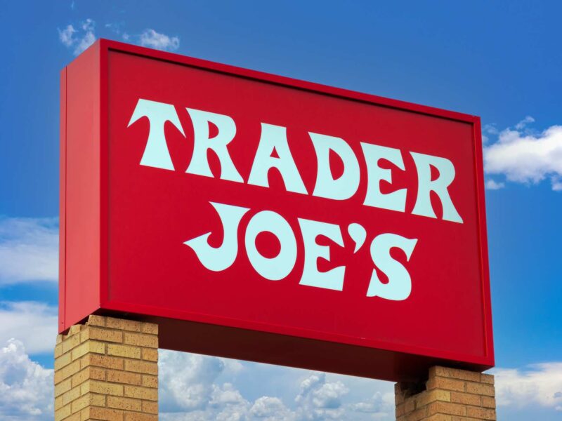 Trader Joe s Grocery Store Sign and Trademark Logo