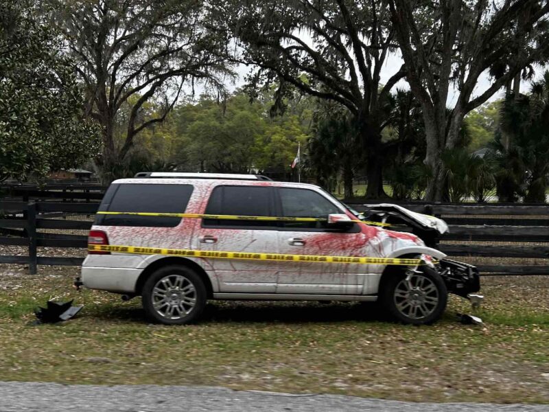 A car involved in an accident in Marion County earlier this year
