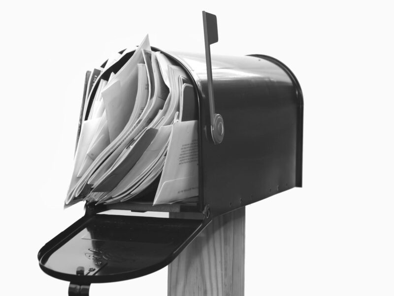 Mail box letters