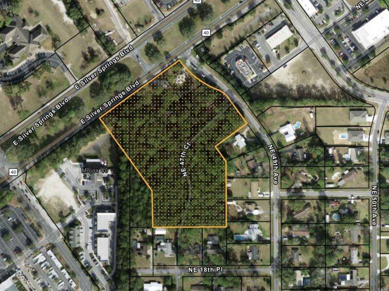 A new, mixed-use development is sought for a northeast Ocala property.
