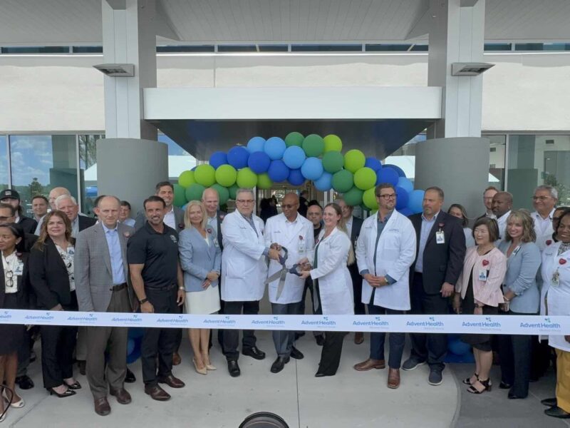 AdventHealth Ocala cuts the ribbon on its new medical office building along S Pine Avenue