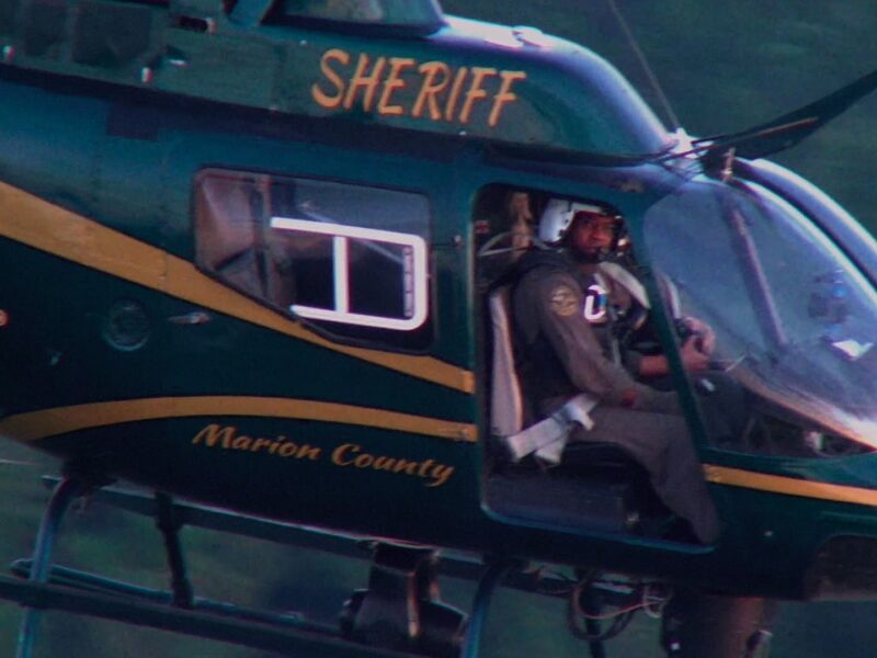 Command Pilot Neapolian (Neo) Brooks flies in Air 1. Brooks is one multiple individuals highlighted in Chopper Cops, a series that features the Marion County Sheriff's Office.