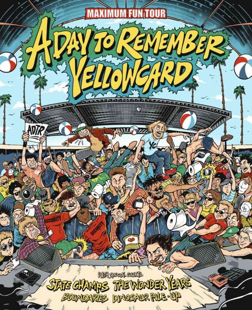 Maximum Fun Tour - A Day to Remember