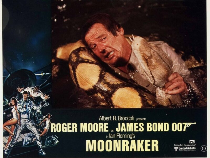 Roger Moore starred as James Bond, 007, in Iam Fleming's Moonraker, which was released in 1979.
