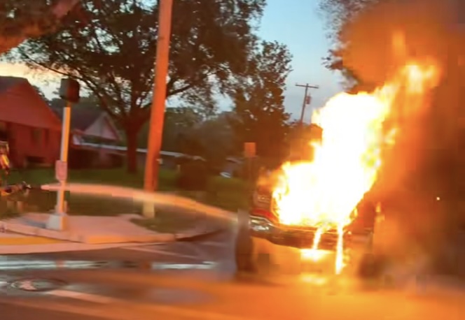 Ocala Fire Rescue firefighters were called to the scene of a vehicle fire on Thursday, July 10.