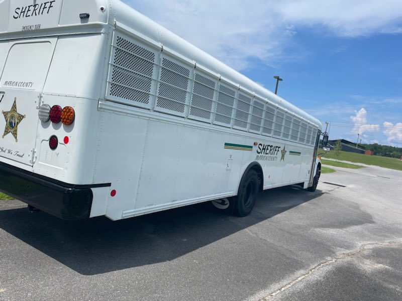 Marion County Sheriff s Office bus to Alligator Alcatraz