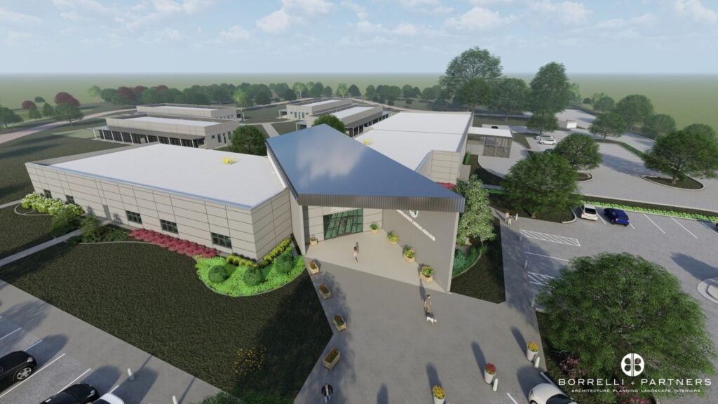 Rendering of the new Marion Count Animal Shelter 1