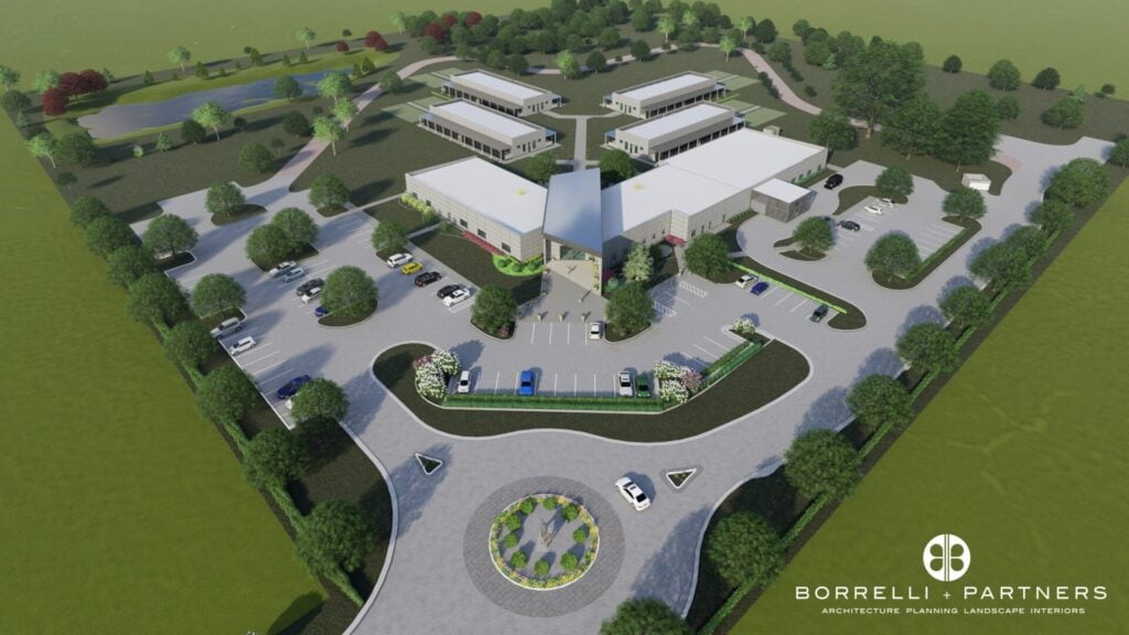 A rendering of the new Marion County Animal Shelter planned for Ocala.