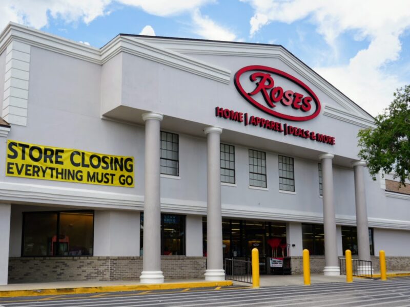 Roses Discount Store is closing its location in southwest Ocala.