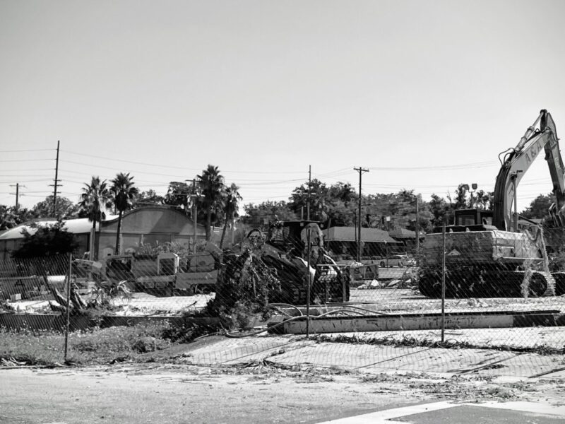 A development construction site in Ocala, Florida in 2024
