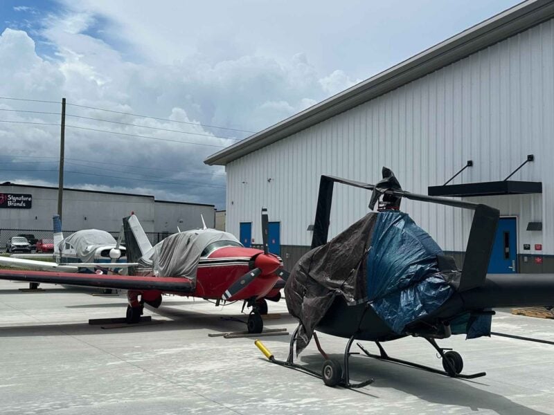 Aircraft at Marion Technical College