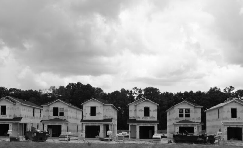 Homes under construction in Ocala