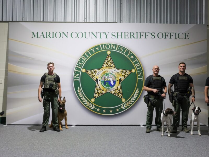 The newest Marion County Sheriff s Office K 9 handlers and their K 9 partners