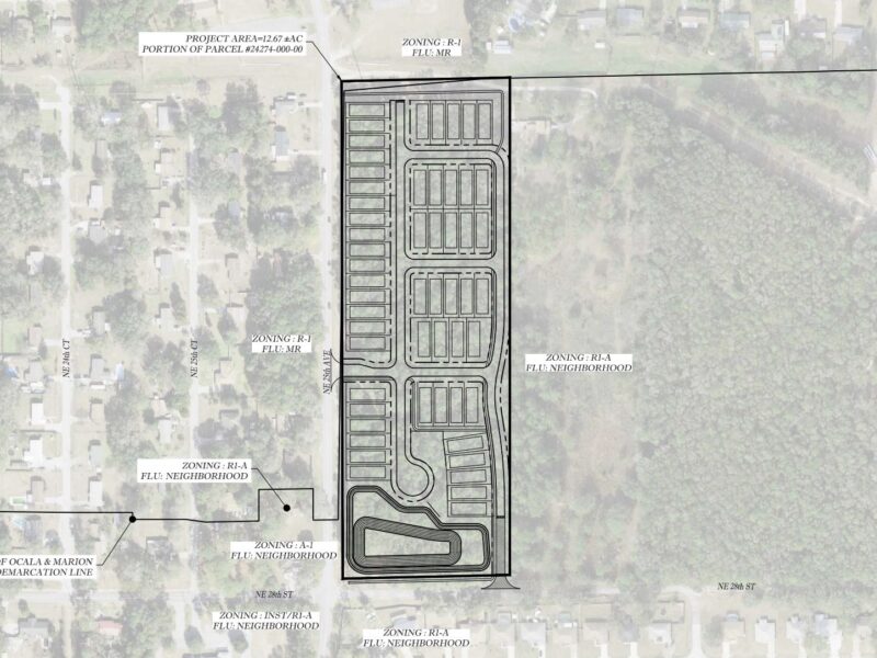 A conceptual plan for a new development will come before the Ocala Planning and Zoning Commission on Monday.