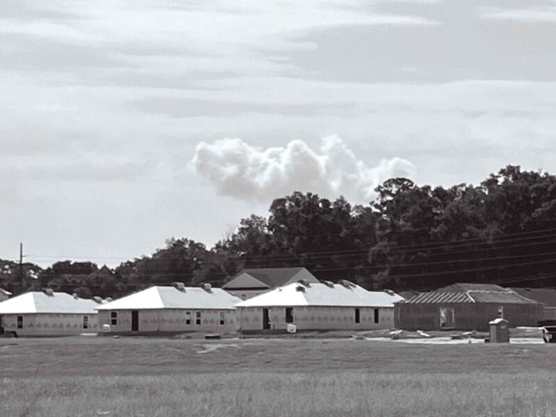 Construction at development site in Ocala, Marion County