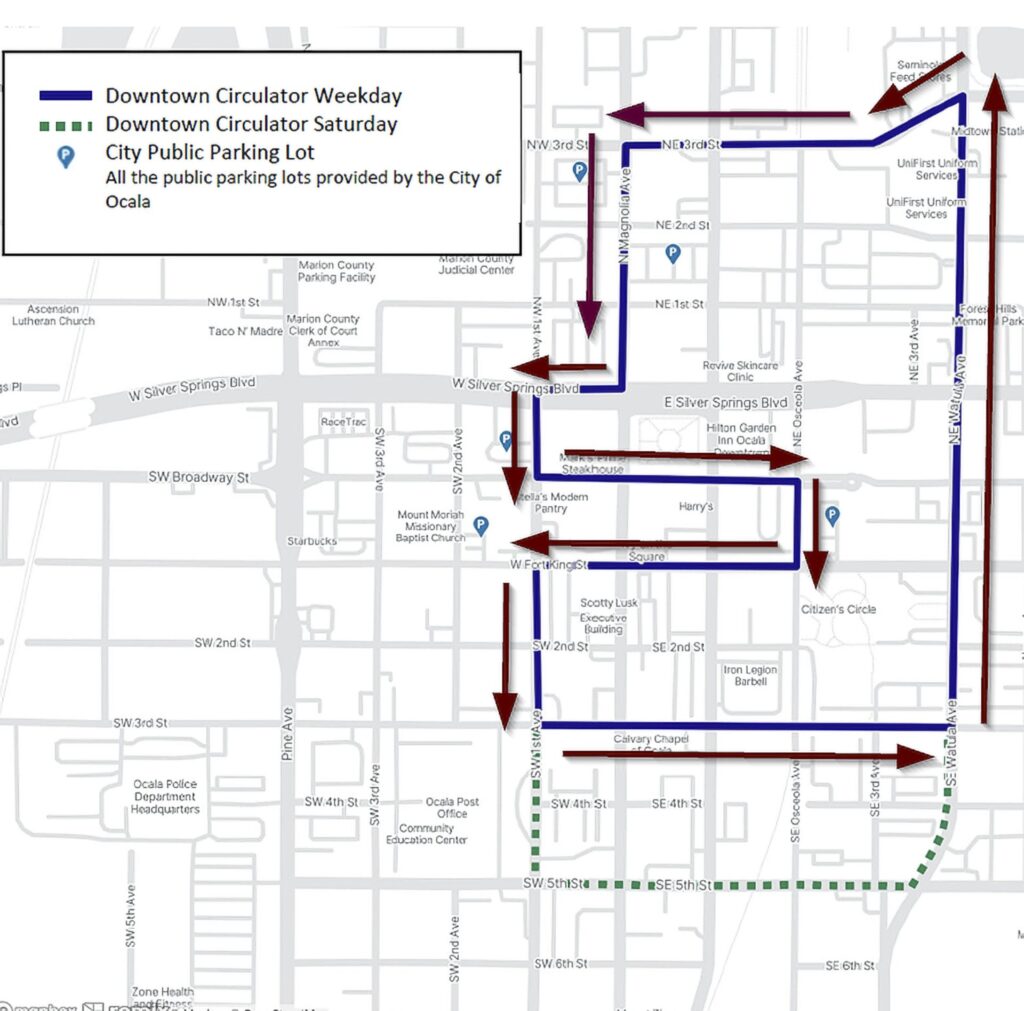 Downtown Circulator Route