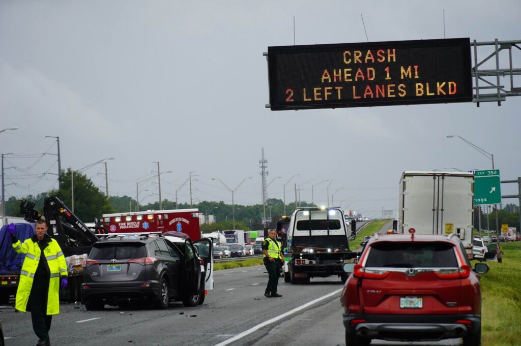 Multiple accidents have shut down a stretch of I 75 in Marion County