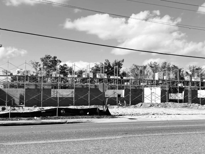 Ocala development black and white