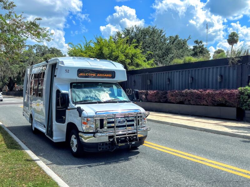 The new trolley in downtown Ocala has been in operation for a week and a half.