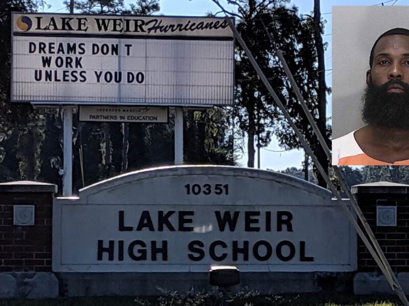 Tyler Jermaine Williams was arrested for bringing a gun to Lake Weir High School