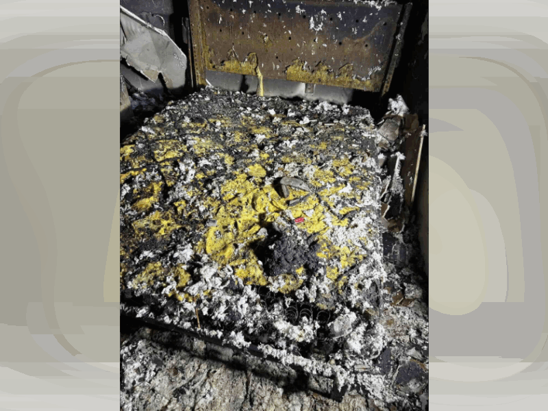Firefighters responded to a burning mattress in an apartment at Ocala Place Apartments on Friday.