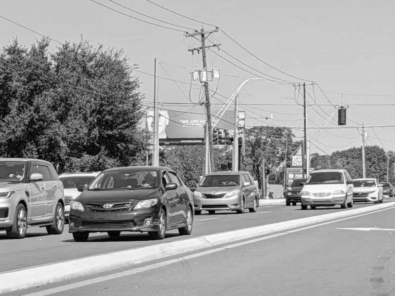 Cars on State Road 200 in Ocala on October 23, 2025