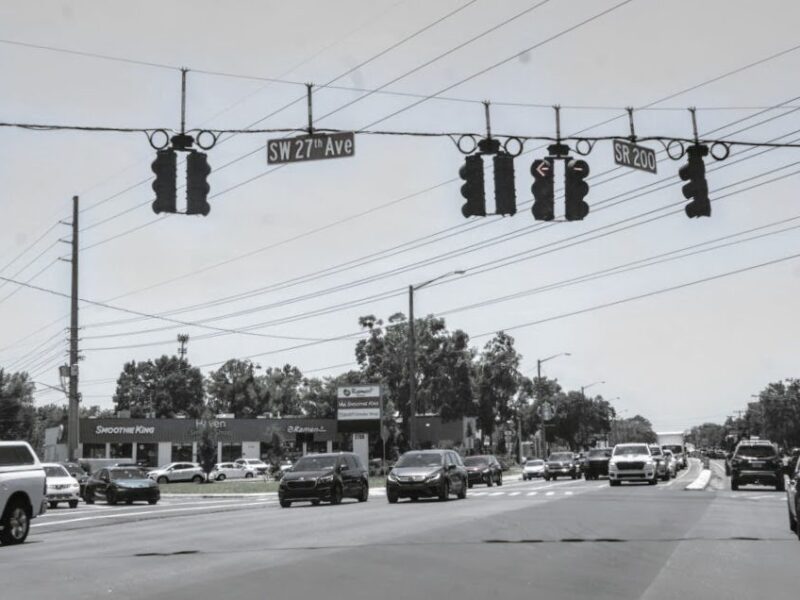 Intersection of SW 27th Avenue and State Road 200 in Ocala in May 2025