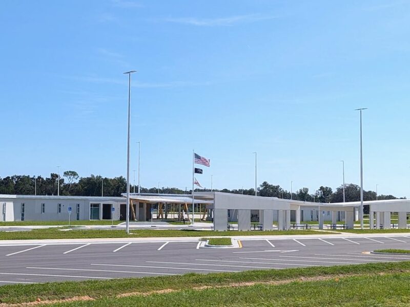 Rest area along Interstate 75 in Marion County