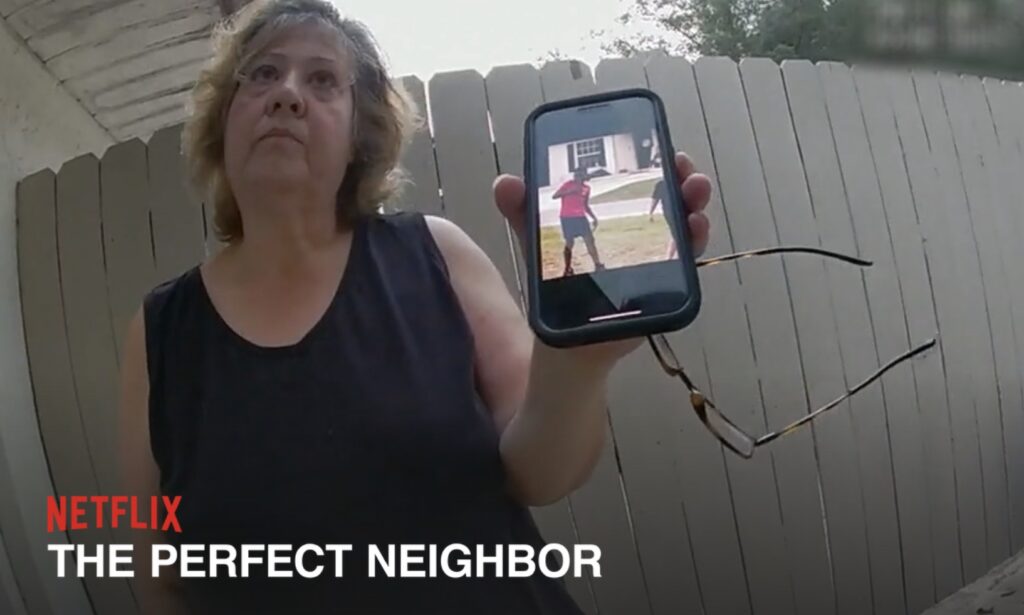 "The Perfect Neighbor" is premiering on Friday, October 17.