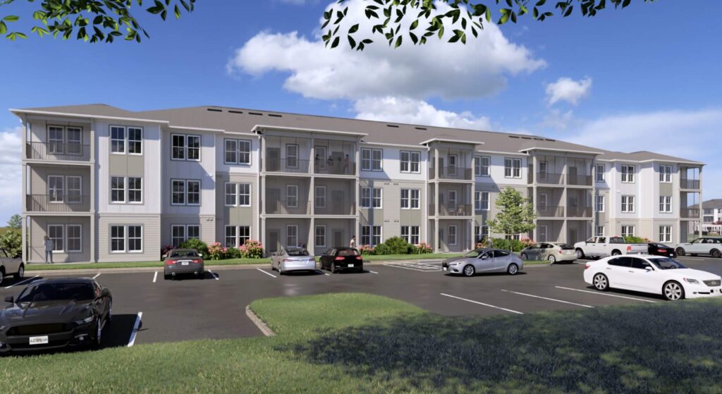 A rendering showing the new Pomona