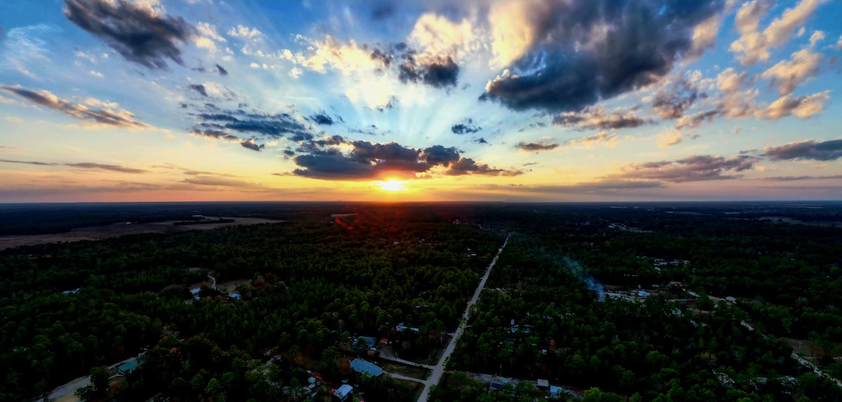 Amazing sunset over Dunnellon Amazing sunset over Dunnellon