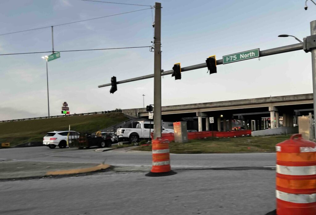 An accident at the intersection of I 75 and CR 484 on Monday, November 10.