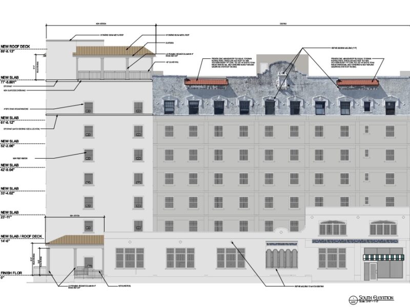 Hotel Marion schematic