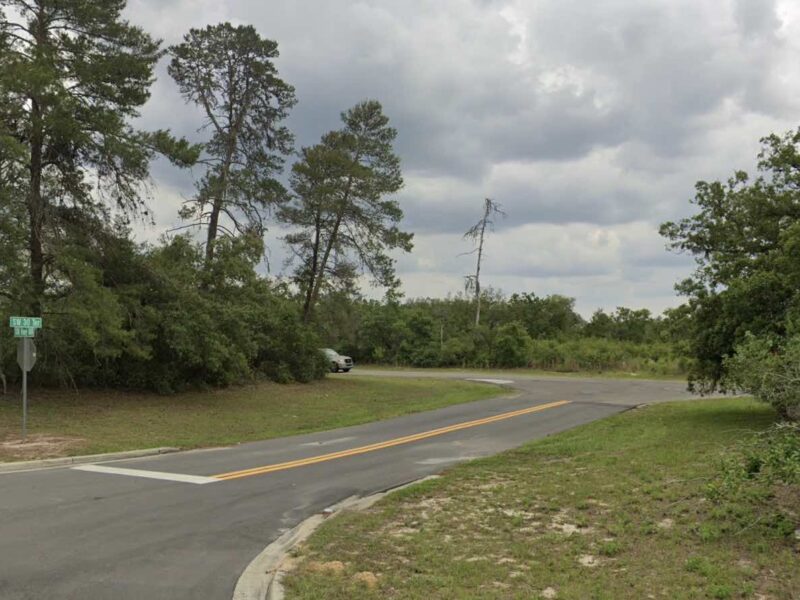 Human remains were found in Marion Oaks near this intersection on October 17, 2025
