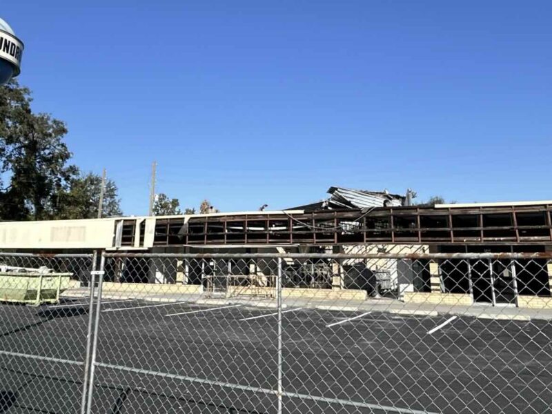 The Hillside Plaza has remained closed since an explosion in July 2024