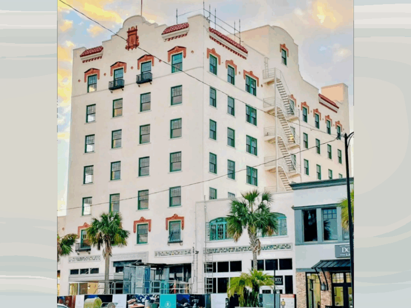 The historic Hotel Marion is currently under renovation in downtown Ocala. The developer is hoping to enter into an agreement with the city worth nearly $3 million in incentives.