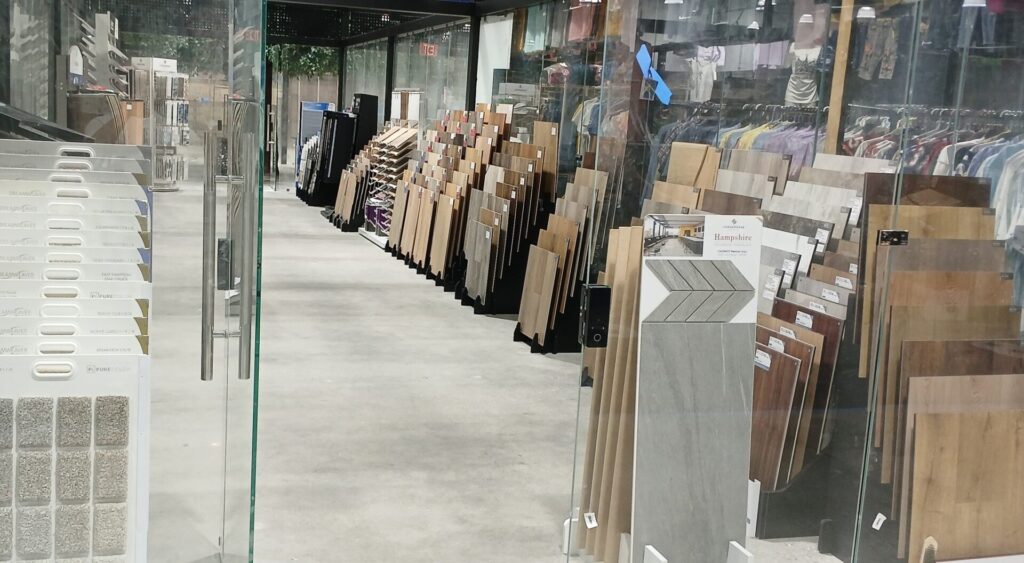 Blue Sky Flooring at the new Paddock Market