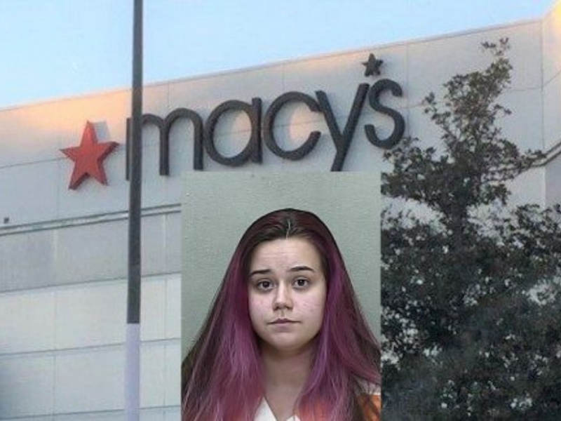 An Ocala Macy's employee, Rebekah Morgan Gabel, was arrested for allegedly stealing $3,000 from the store.