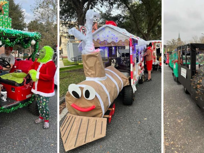 Ocala Golf Cart Christmas Parade