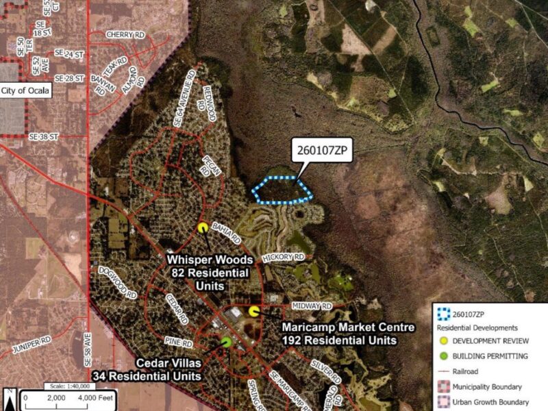 I am concerned with overbuilding in Silver Springs Shores