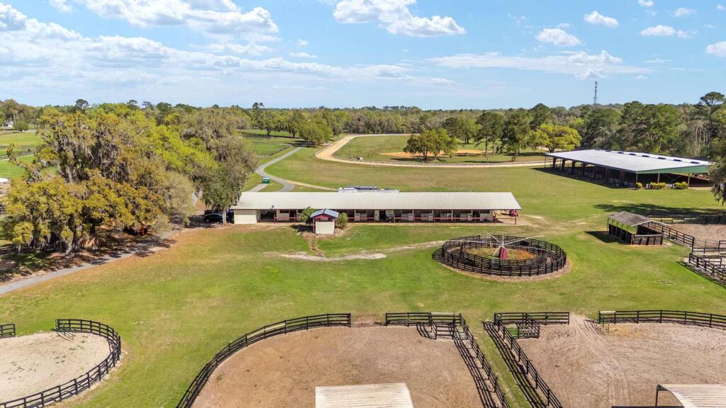 Some of the many equestrian facilities at the farm - Concierge Auctions, LLC